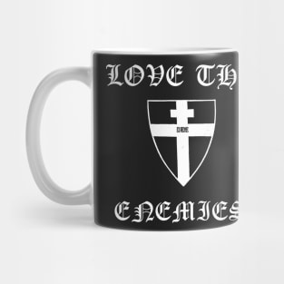 Love Thy Enemies Orthodox Cross Gothic Shield Eirene Mug